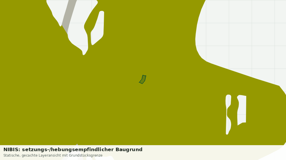 Statische Kartenansicht: NIBIS: setzungs-/hebungsempfindlicher Baugrund