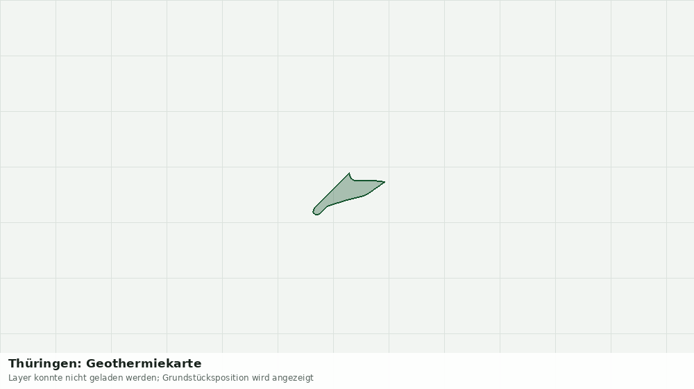 Statische Kartenansicht: Thüringen: Geothermiekarte