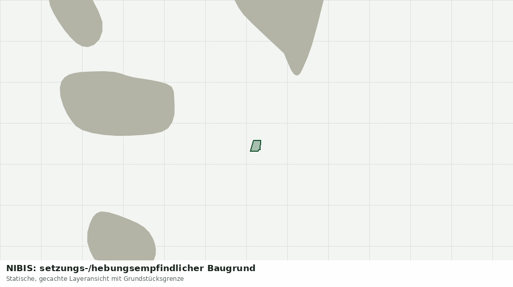Statische Kartenansicht: NIBIS: setzungs-/hebungsempfindlicher Baugrund