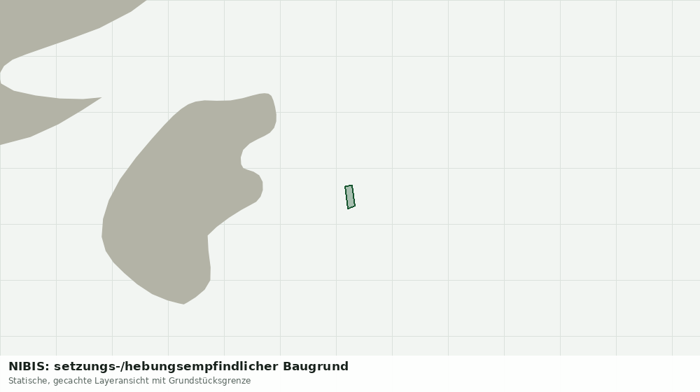 Statische Kartenansicht: NIBIS: setzungs-/hebungsempfindlicher Baugrund