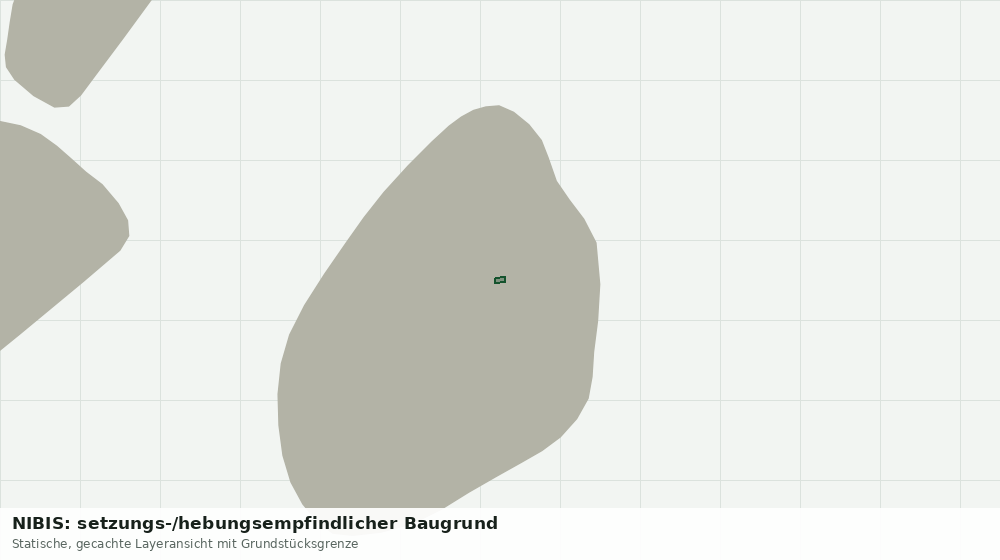 Statische Kartenansicht: NIBIS: setzungs-/hebungsempfindlicher Baugrund