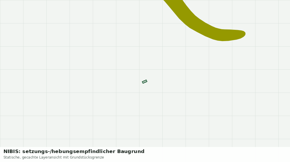 Statische Kartenansicht: NIBIS: setzungs-/hebungsempfindlicher Baugrund