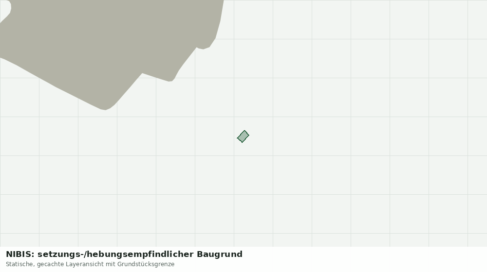 Statische Kartenansicht: NIBIS: setzungs-/hebungsempfindlicher Baugrund
