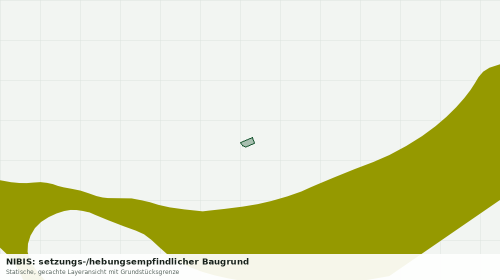 Statische Kartenansicht: NIBIS: setzungs-/hebungsempfindlicher Baugrund