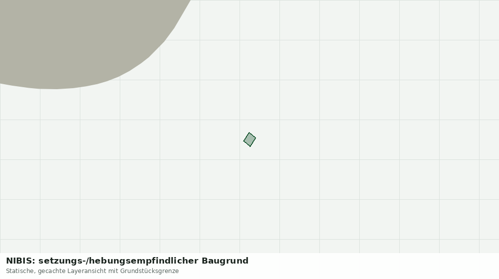 Statische Kartenansicht: NIBIS: setzungs-/hebungsempfindlicher Baugrund