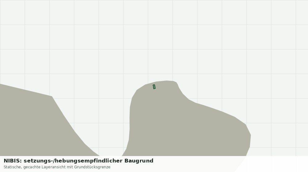 Statische Kartenansicht: NIBIS: setzungs-/hebungsempfindlicher Baugrund