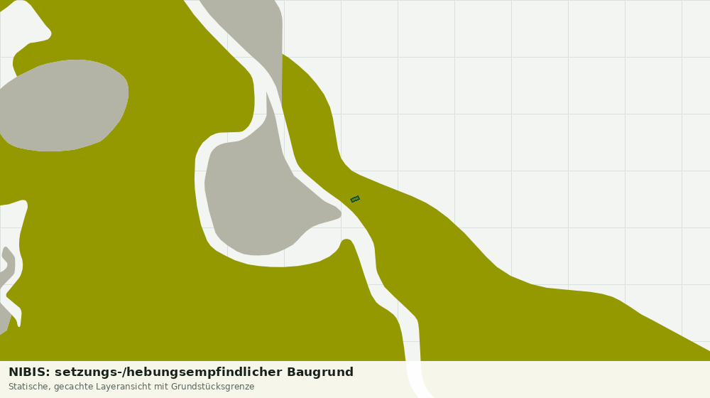 Statische Kartenansicht: NIBIS: setzungs-/hebungsempfindlicher Baugrund
