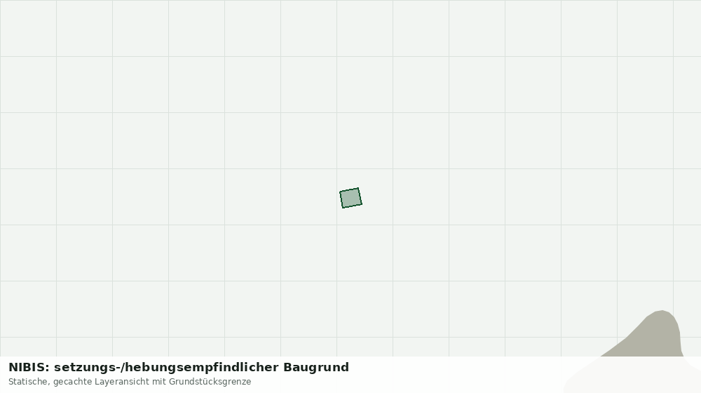 Statische Kartenansicht: NIBIS: setzungs-/hebungsempfindlicher Baugrund