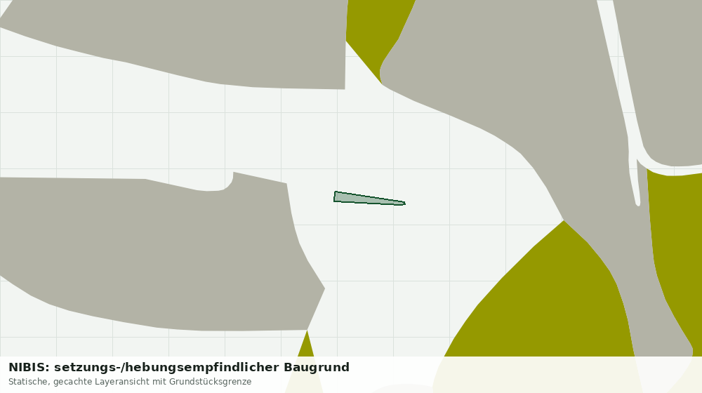 Statische Kartenansicht: NIBIS: setzungs-/hebungsempfindlicher Baugrund