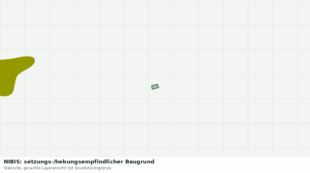 Statische Kartenansicht: NIBIS: setzungs-/hebungsempfindlicher Baugrund