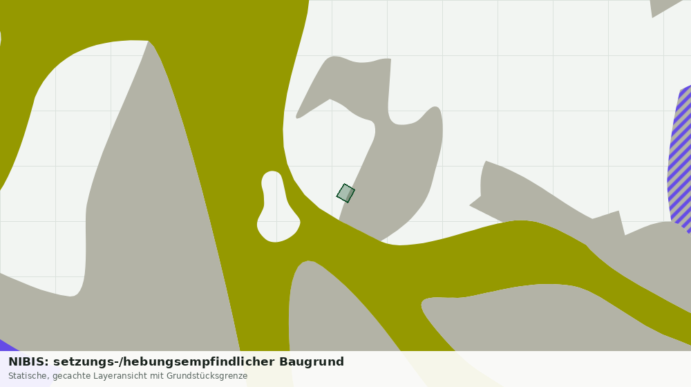Statische Kartenansicht: NIBIS: setzungs-/hebungsempfindlicher Baugrund