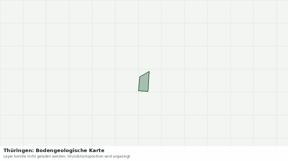 Statische Kartenansicht: Thüringen: Bodengeologische Karte