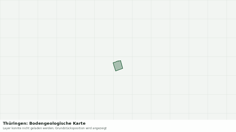 Statische Kartenansicht: Thüringen: Bodengeologische Karte