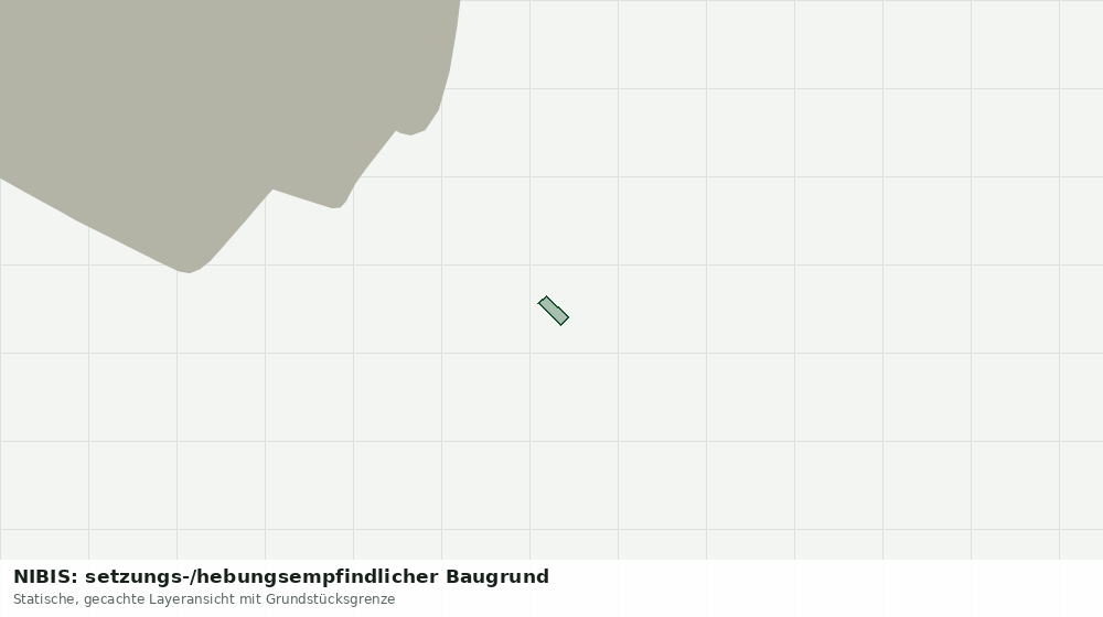 Statische Kartenansicht: NIBIS: setzungs-/hebungsempfindlicher Baugrund