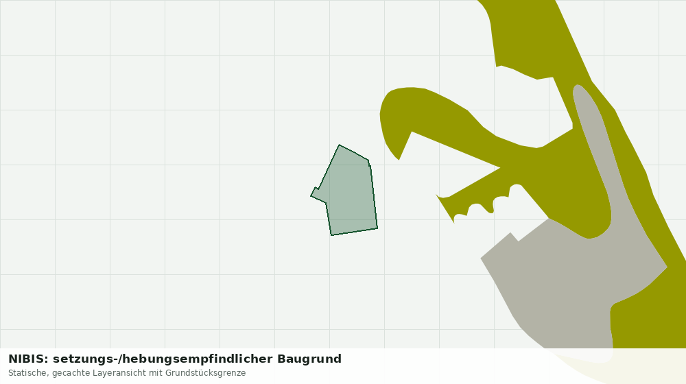 Statische Kartenansicht: NIBIS: setzungs-/hebungsempfindlicher Baugrund