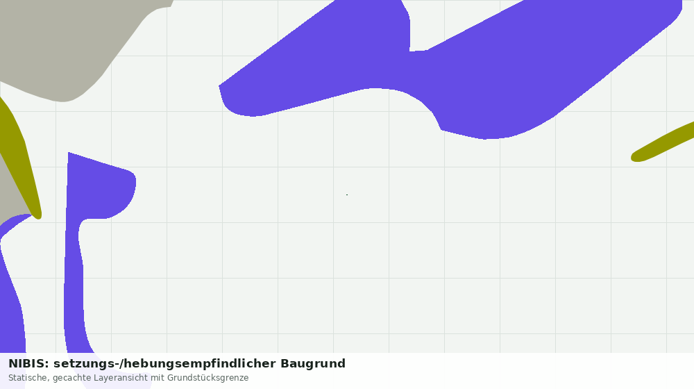 Statische Kartenansicht: NIBIS: setzungs-/hebungsempfindlicher Baugrund