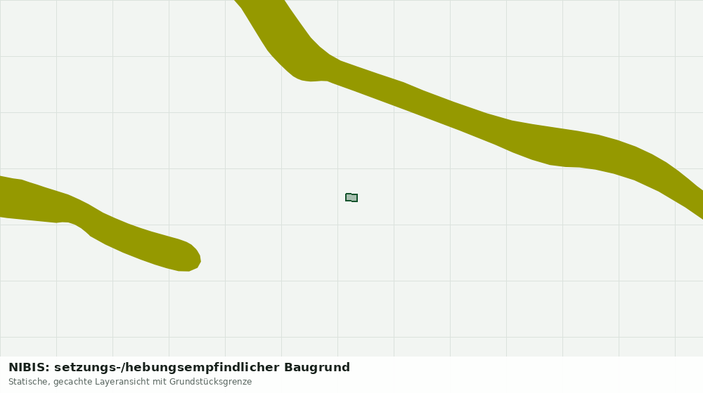 Statische Kartenansicht: NIBIS: setzungs-/hebungsempfindlicher Baugrund
