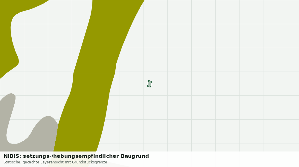 Statische Kartenansicht: NIBIS: setzungs-/hebungsempfindlicher Baugrund