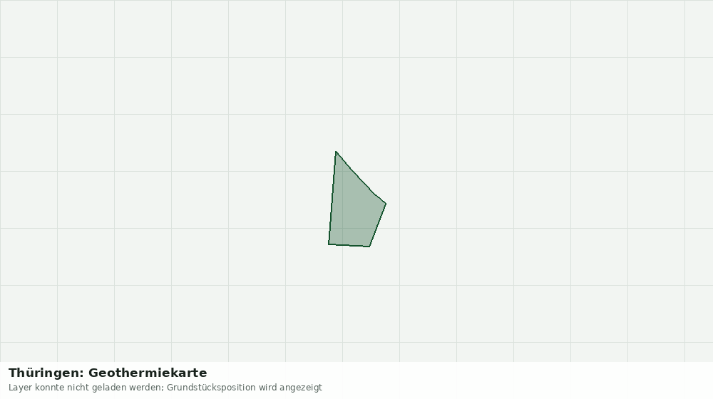Statische Kartenansicht: Thüringen: Geothermiekarte