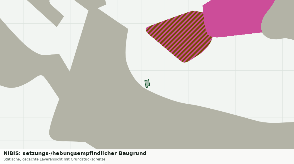 Statische Kartenansicht: NIBIS: setzungs-/hebungsempfindlicher Baugrund