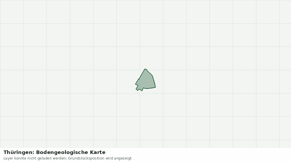 Statische Kartenansicht: Thüringen: Bodengeologische Karte