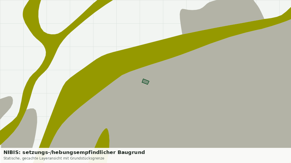 Statische Kartenansicht: NIBIS: setzungs-/hebungsempfindlicher Baugrund