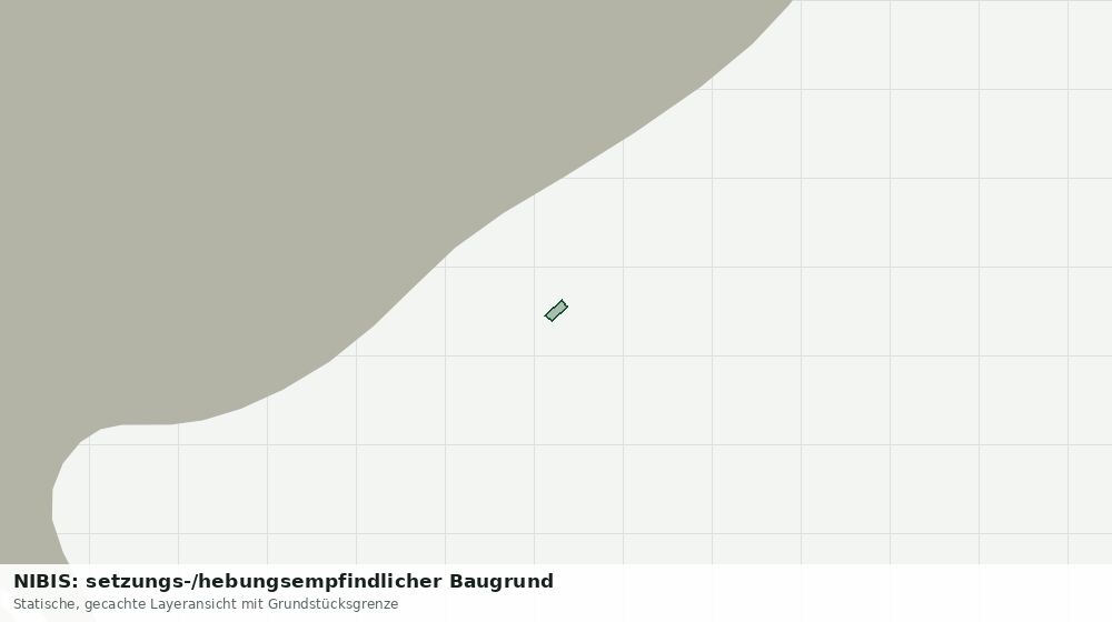 Statische Kartenansicht: NIBIS: setzungs-/hebungsempfindlicher Baugrund