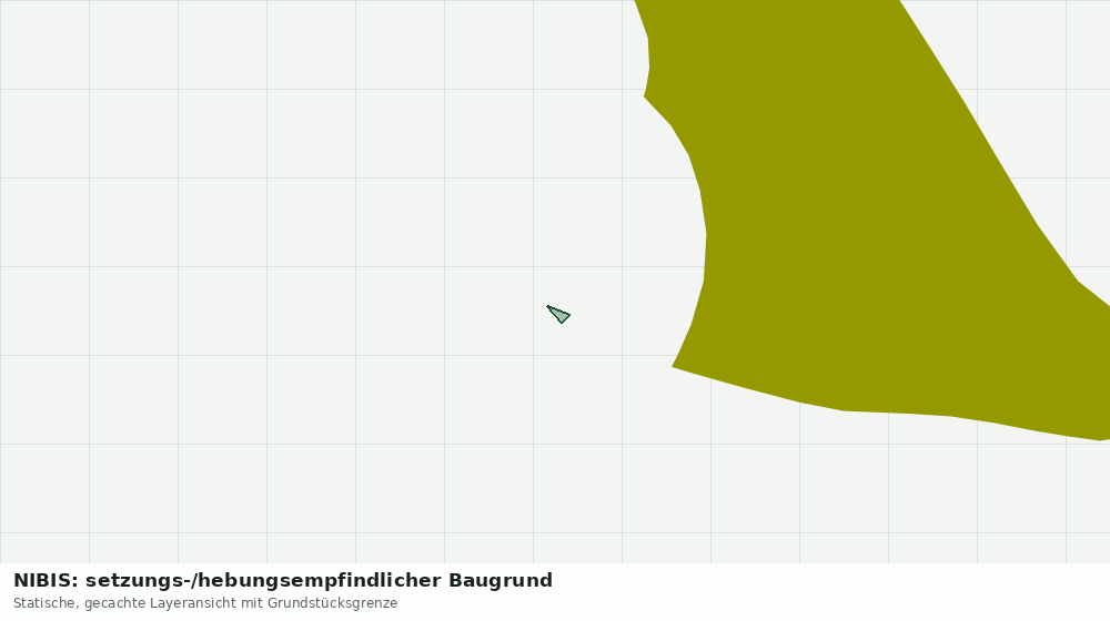 Statische Kartenansicht: NIBIS: setzungs-/hebungsempfindlicher Baugrund