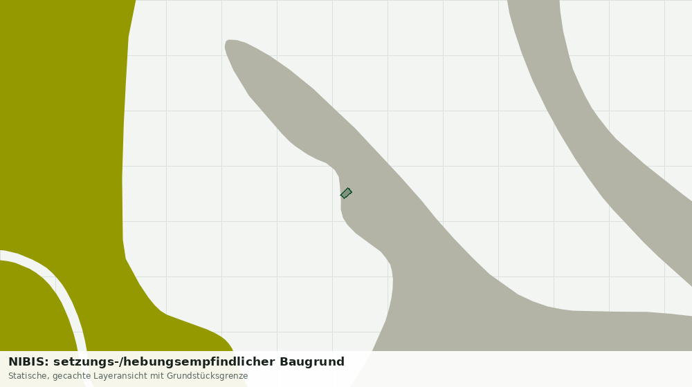 Statische Kartenansicht: NIBIS: setzungs-/hebungsempfindlicher Baugrund