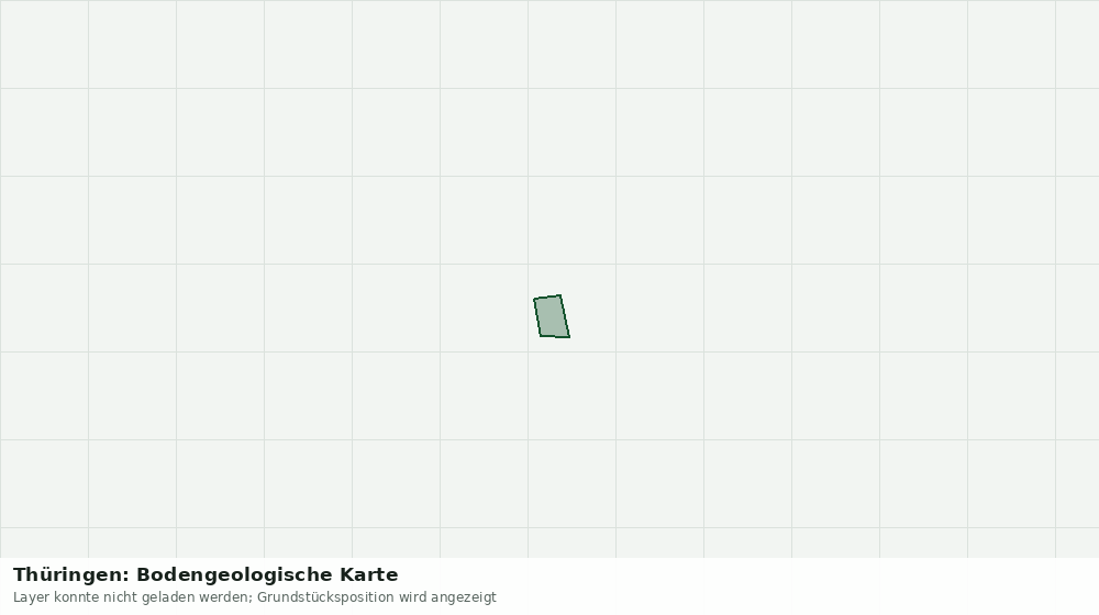 Statische Kartenansicht: Thüringen: Bodengeologische Karte