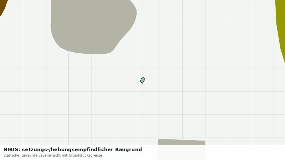 Statische Kartenansicht: NIBIS: setzungs-/hebungsempfindlicher Baugrund