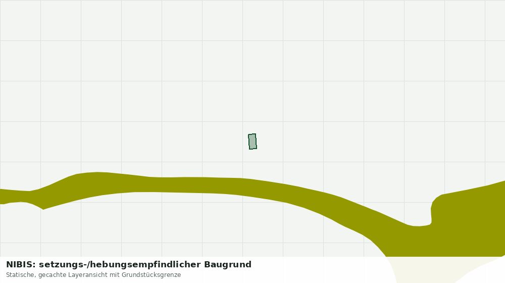 Statische Kartenansicht: NIBIS: setzungs-/hebungsempfindlicher Baugrund