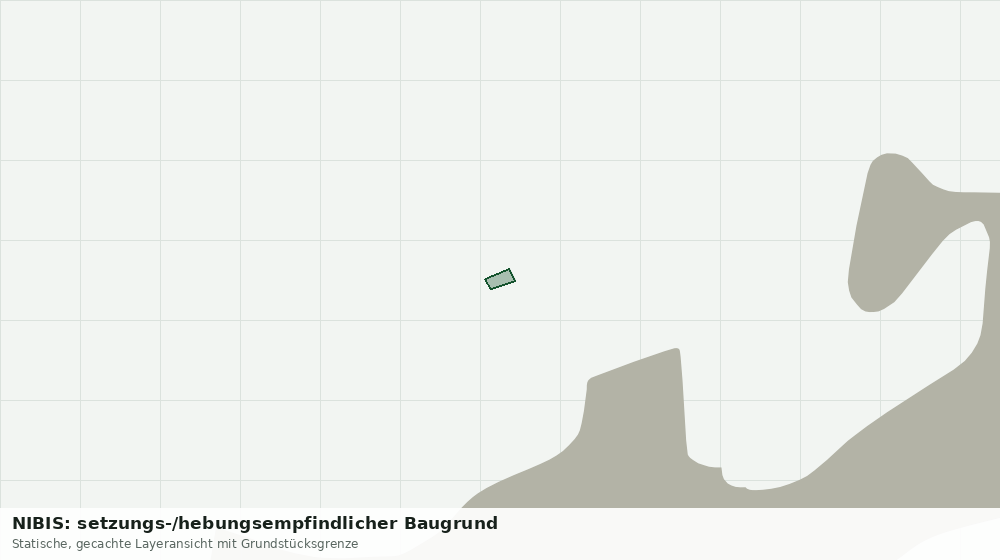 Statische Kartenansicht: NIBIS: setzungs-/hebungsempfindlicher Baugrund