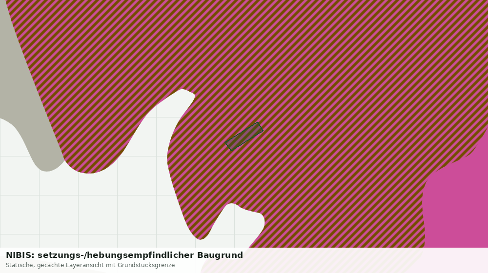 Statische Kartenansicht: NIBIS: setzungs-/hebungsempfindlicher Baugrund