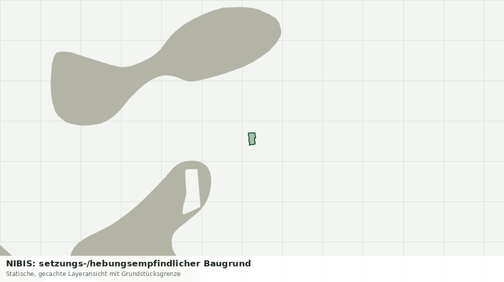Statische Kartenansicht: NIBIS: setzungs-/hebungsempfindlicher Baugrund