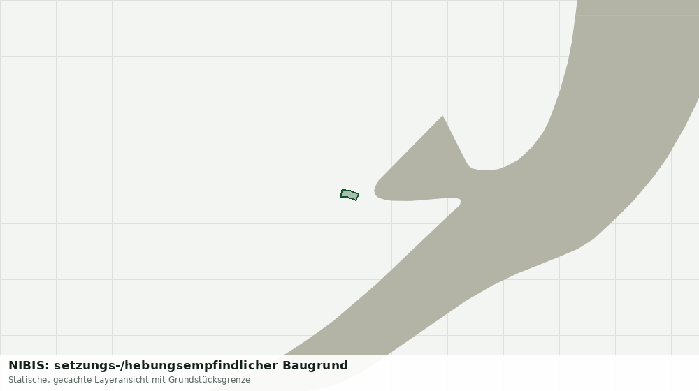 Statische Kartenansicht: NIBIS: setzungs-/hebungsempfindlicher Baugrund
