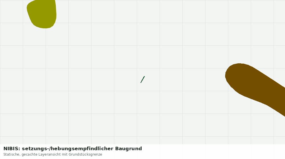 Statische Kartenansicht: NIBIS: setzungs-/hebungsempfindlicher Baugrund