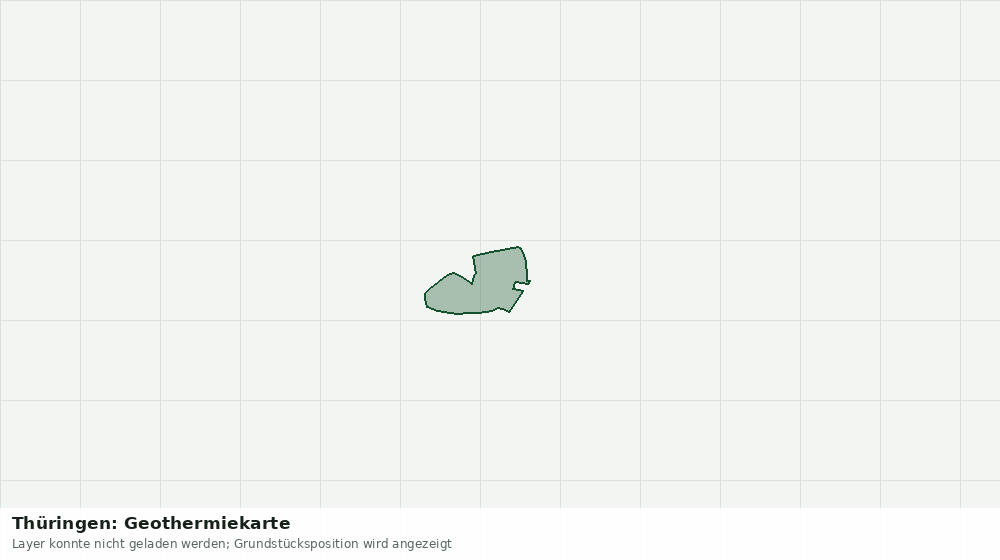 Statische Kartenansicht: Thüringen: Geothermiekarte