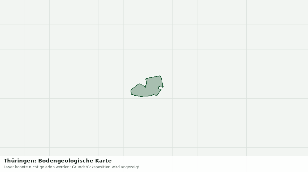 Statische Kartenansicht: Thüringen: Bodengeologische Karte