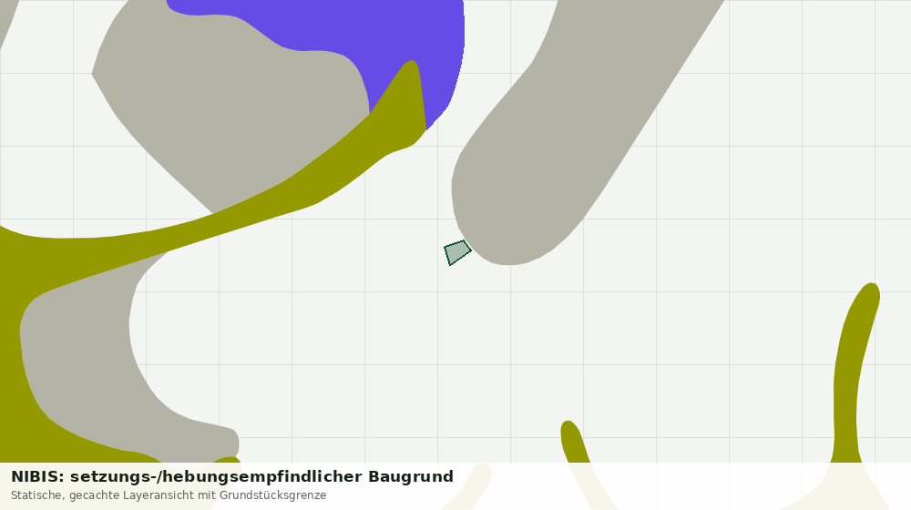 Statische Kartenansicht: NIBIS: setzungs-/hebungsempfindlicher Baugrund