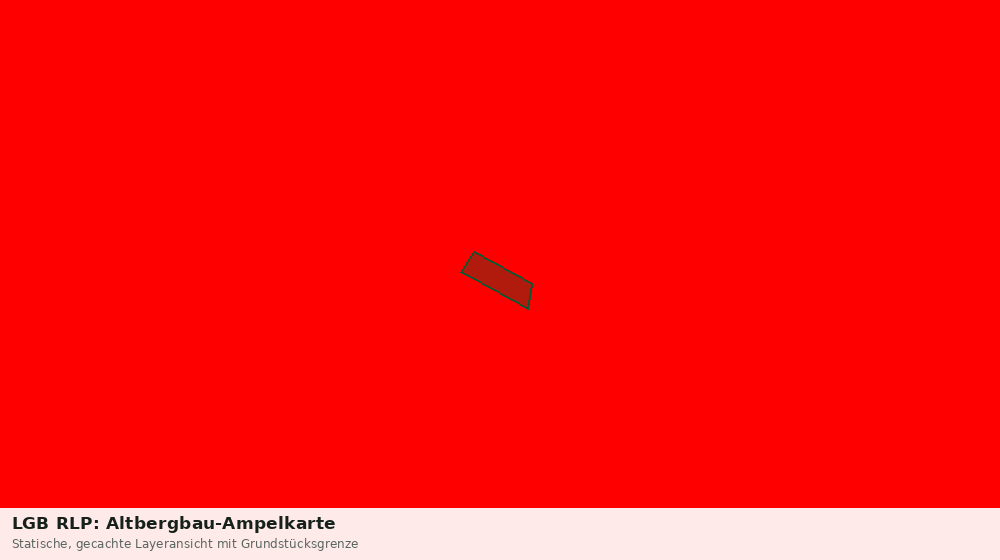 Statische Kartenansicht: LGB RLP: Altbergbau-Ampelkarte