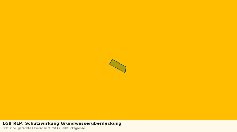 Statische Kartenansicht: LGB RLP: Schutzwirkung Grundwasserüberdeckung