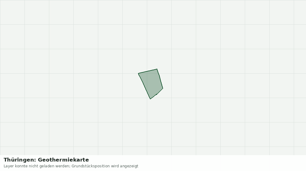 Statische Kartenansicht: Thüringen: Geothermiekarte