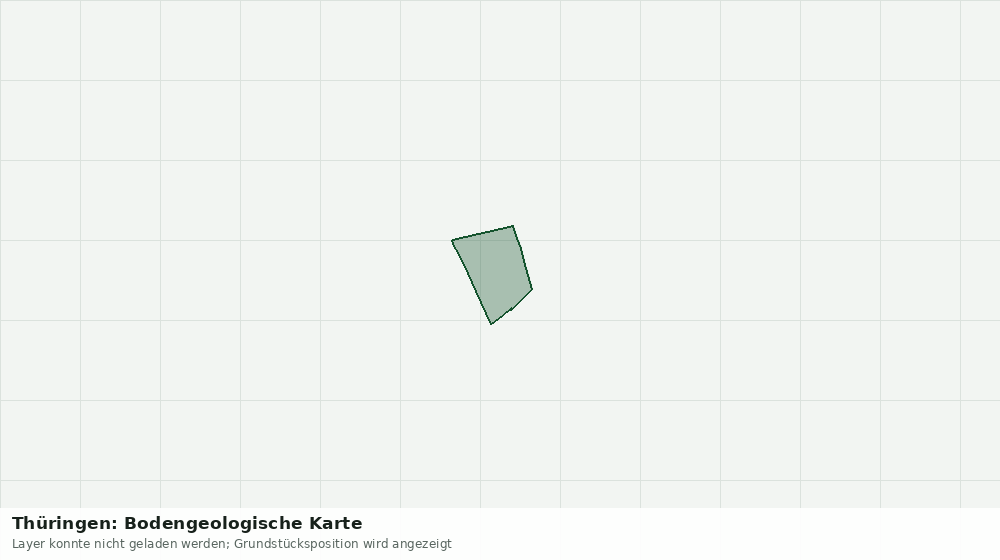 Statische Kartenansicht: Thüringen: Bodengeologische Karte