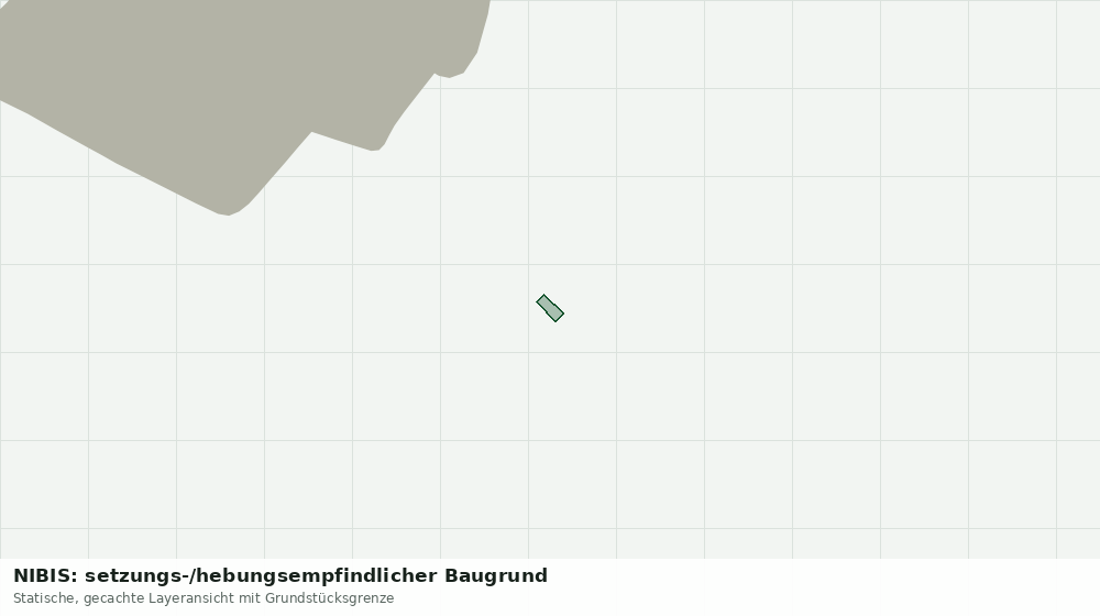 Statische Kartenansicht: NIBIS: setzungs-/hebungsempfindlicher Baugrund