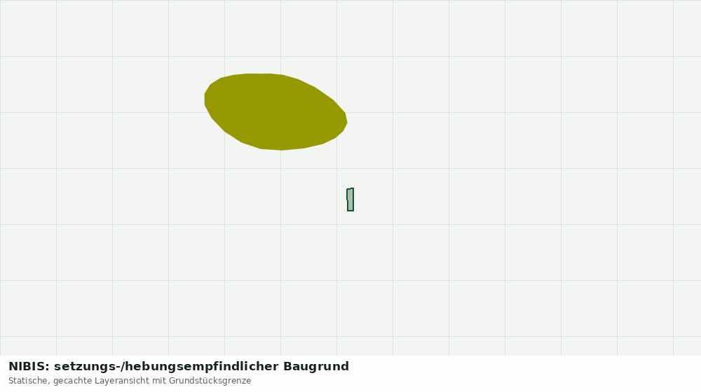 Statische Kartenansicht: NIBIS: setzungs-/hebungsempfindlicher Baugrund