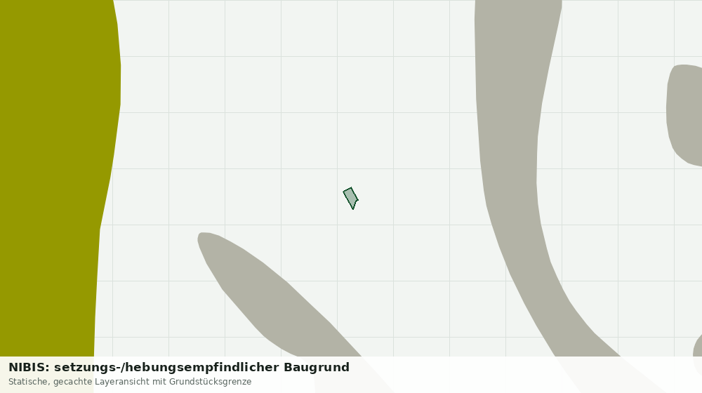 Statische Kartenansicht: NIBIS: setzungs-/hebungsempfindlicher Baugrund