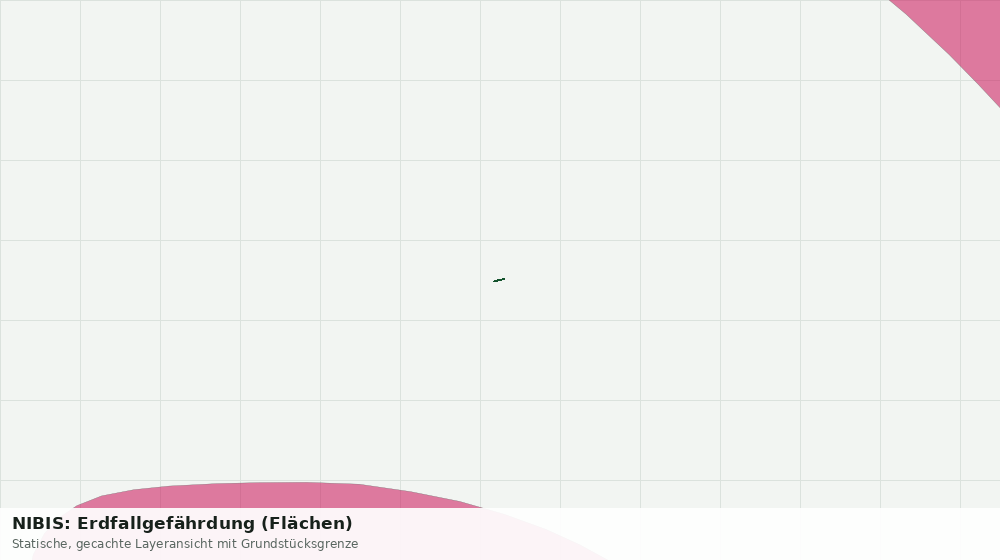 Statische Kartenansicht: NIBIS: Erdfallgefährdung (Flächen)