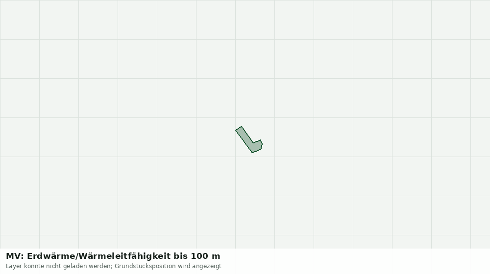 Statische Kartenansicht: MV: Erdwärme/Wärmeleitfähigkeit bis 100 m
