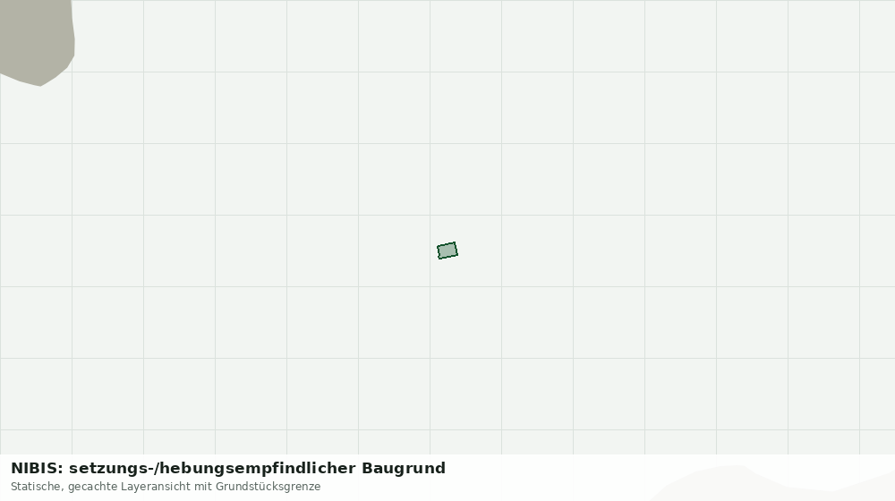 Statische Kartenansicht: NIBIS: setzungs-/hebungsempfindlicher Baugrund